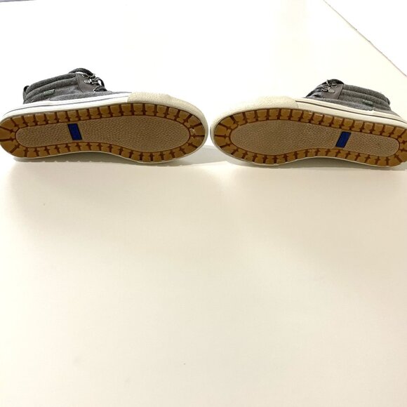 NWOT High-Top Keds Sneakers Women Size 7 Gray Textured - Picture 7 of 10